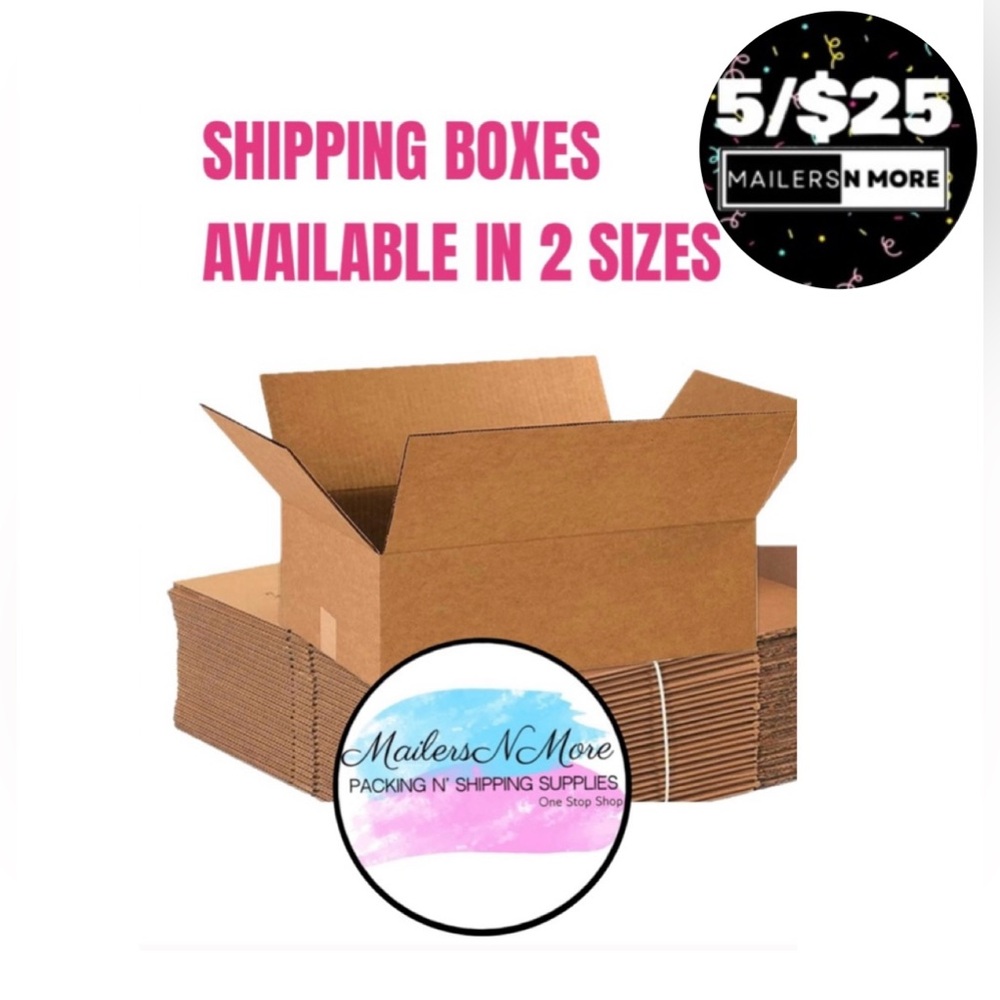 Shipping Box -  choose your size Shoes, Purses Or Backpack